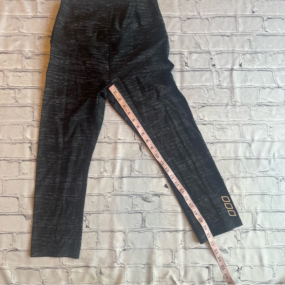 Lorna Jane Legging Womens Space Dye Medium Cropped Running Athletic EUC Work Out - Picture 3 of 14